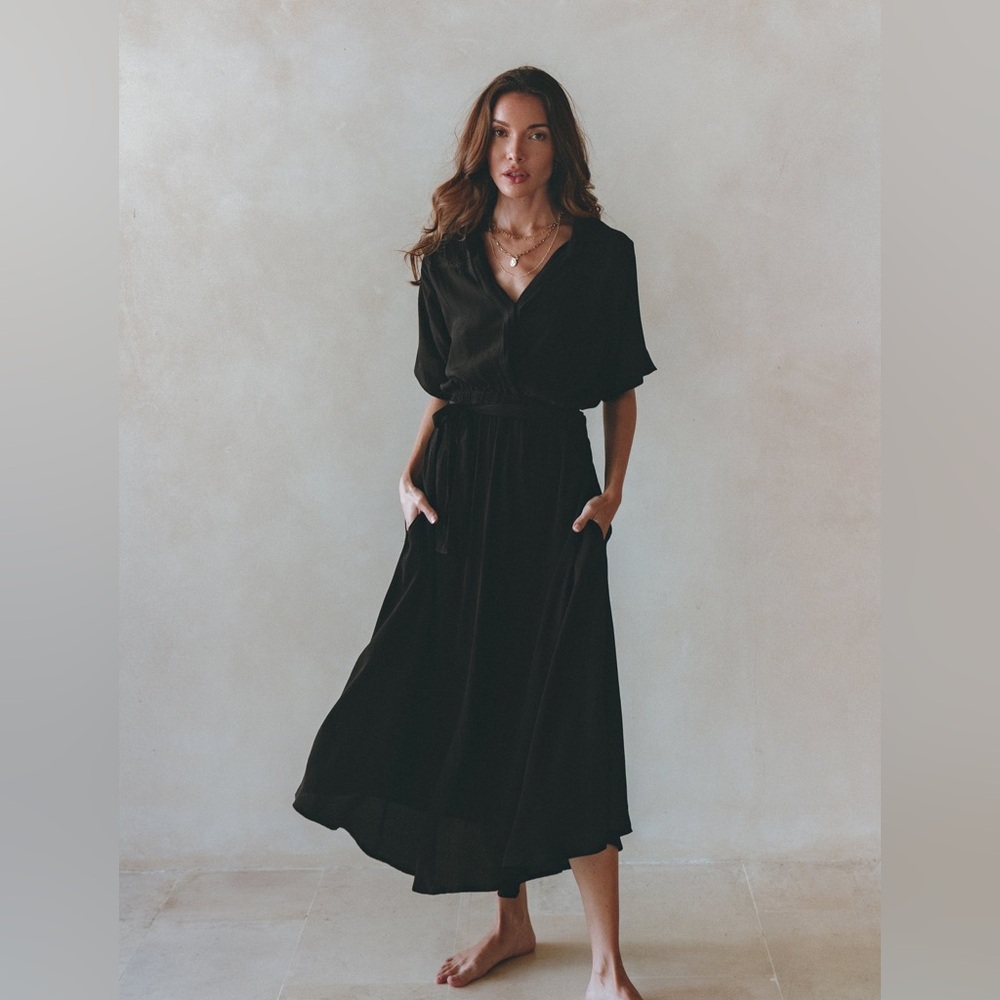 Black Midi Dress